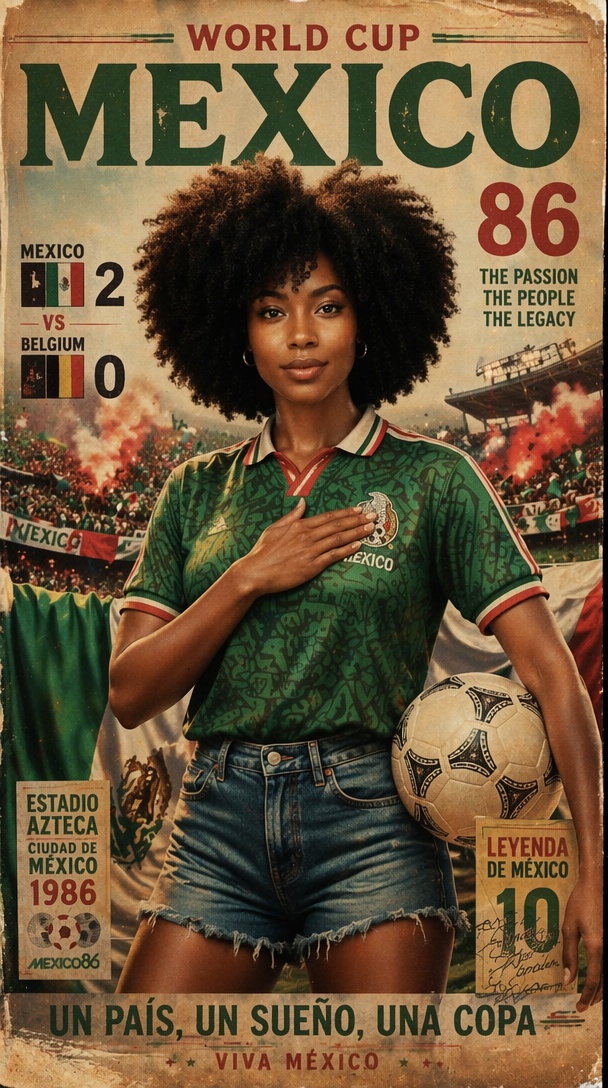 メキシコワールドカップ2026 AIプロンプト | サッカーポスター